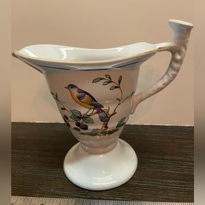 Spode England Queen’s Bird Pitcher Fine Stone 5 Red Ink #44971-19